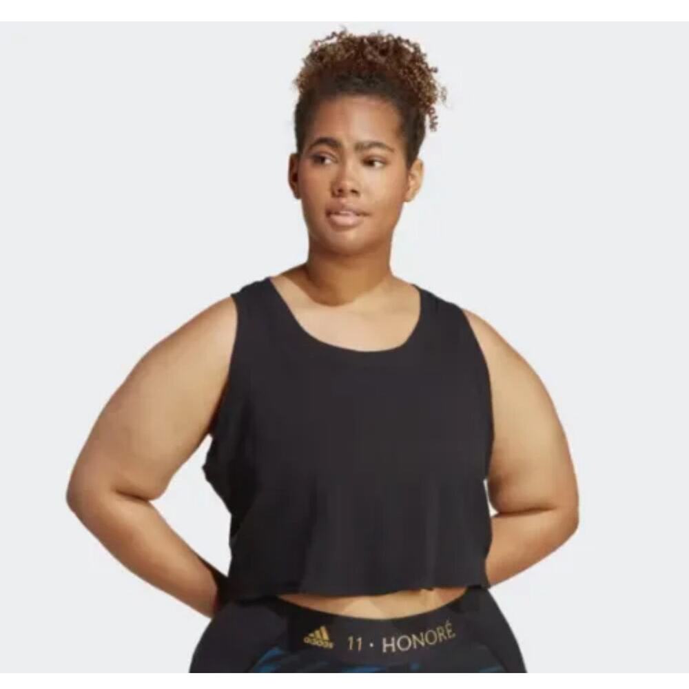 ADIDAS Women's X 11HONORÉ TANK TOP (PLUS SIZE) Sz‎ 1X NEW HY5637MSRP $65